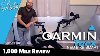 Garmin Tacx NEO Bike Smart 1000 Mile Review [upl. by Fenner]