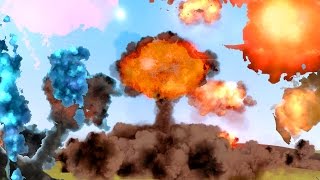 THE BIGGEST NUKE EVER  Crazy Explosive Bombs In Gmod [upl. by Nahtonoj]