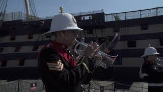 Three Lions Footballs Coming Home  The Bands of HM Royal Marines [upl. by Thormora]