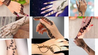 15 simple mehandi design🤩 [upl. by Curr152]