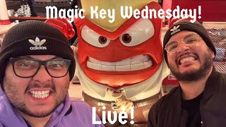 SUPRISE MAGIC KEY WEDNESDAY FROM DISNEYLAND [upl. by Ellekcim201]