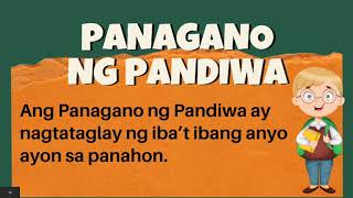 Panagano ng Pandiwa [upl. by Neddy]