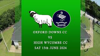 Oxford Downs CC 1XI vs High Wycombe CC 1XI  Match Highlights [upl. by Franzen]