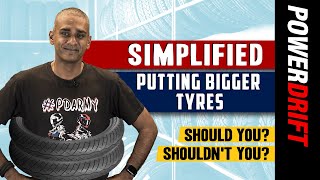 PD Simplified  Larger tyres for your motorcycle [upl. by Redyr141]