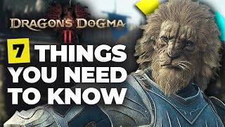 Dragons Dogma 2  7 Things You Need To Know [upl. by Aicac]