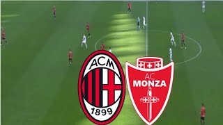 AC Monza 01 AC Milan Highlights  Serie A 20242025 [upl. by Artinad]