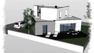 Arteco 215 Maison toute hauteur Toit plat [upl. by Itnahs]