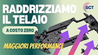 Raddrizzare un telaio a costo zero con acqua calda slotcars slotcarracing tips [upl. by Ahsenahs]