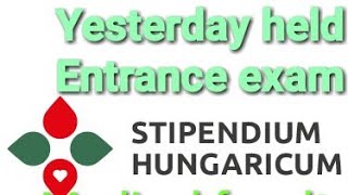 Stipendium Hungaricum Scholarship entrance exam all MCQs solved Semmelweis uni [upl. by Dnalwor509]