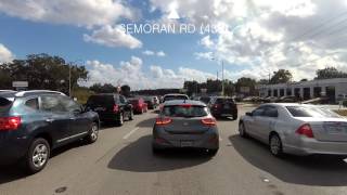 Drive up Semoran Blvd to I4 Freeway in Altamonte Springs Florida [upl. by Ynatil30]