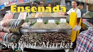 Seafood Market In Ensenada Mexico [upl. by Bauer]