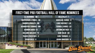 Who Is And Is Not A First Ballot Pro Football Hall Of Famer  91924 [upl. by Akitan]