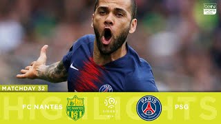 HIGHLIGHTS Nantes vs PSG [upl. by Armillas]