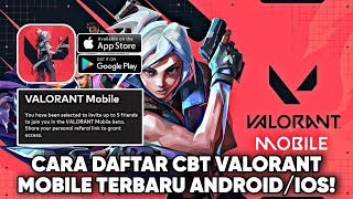 CARA DAFTAR BETA TEST VALORANT MOBILE TERBARU DI ANDROID amp IOS [upl. by Krishna]