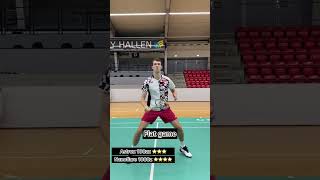 Badminton Yonex Astrox 100zz vs Nanoflare 1000z shorts badminton youtubeshorts viral [upl. by Necaj426]