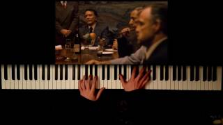 The Godfather  Love Theme Piano Cover  SHEET MUSIC [upl. by Nido]