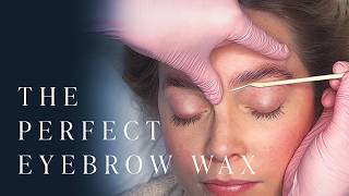 How to wax Eyebrows  5 Steps for PERFECT Brow Wax [upl. by Scriven]