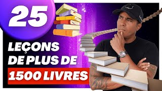 25 leçons de 1500 livres voici ce que jai appris de tous ces livres de nonfiction [upl. by Orelle]