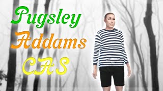 Pugsley Addams  create a sim  The Addams Family  The Sims 4  CAS [upl. by Jo]