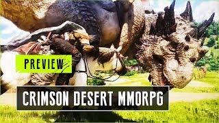 CRIMSON DESERT MMORPG  WHAT WE KNOW SO FAR [upl. by Epul]