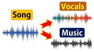 How to Separate Music and Vocals from any Song Quickly in Free [upl. by Meghann]