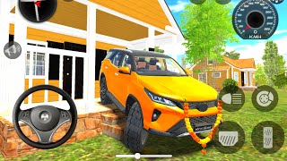 Indian Cars Simulator 3d  Toyota Fortuner Legender Gadi Game  Car Game Android Gameplay [upl. by Bobseine]