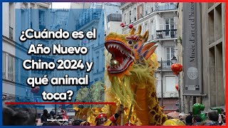 Año Nuevo Chino 2024 Cuándo inicia qué significa y qué animal lo representa [upl. by Garnette]