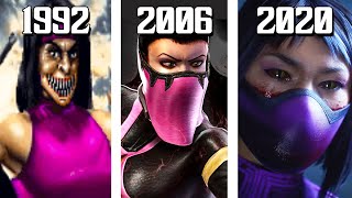 The Evolution of Mileena in Mortal Kombat Games 19932020 [upl. by Adaurd]