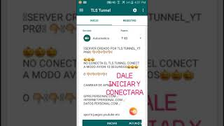 NUEVO SERVER DE TLS TUNNELTls TunnelYTPrøen la descripcion [upl. by Domingo]