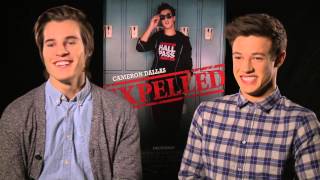 Expelled Interview with Cameron Dallas and Marcus Johns [upl. by Frederic418]