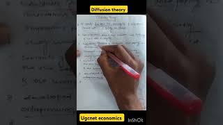 Diffusion theoryugcnet economictheory netjrf shortvideo shortviralshortfeedneteconomics [upl. by Seavir]