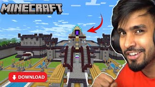 TechnoGamerzOfficial world download😱  How to download techno gamerz Minecraft world [upl. by Lorn]