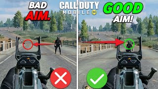 6 Quick Sensitivity Settings Thatll Instantly Improve Your Gameplay  CODM BATTLEROYALE [upl. by Reyam]