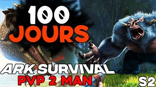 Survivre 100 Jours en PVP sur Ionix 2Man  Voici ce quil sest passé ARK PVP  Saison 2  EP 1 [upl. by Duong]