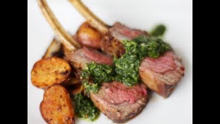 Come preparare un carrè di agnello con salsa alla menta  videoricetta per Pasqua [upl. by Artemisia]