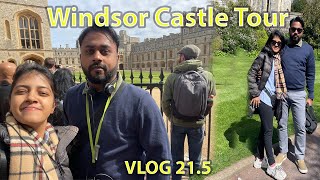 Windsor Castle Tour  London  Ashan Perera  VLOG 215 [upl. by Wesa]