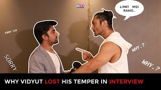 Why Vidyut Jammwal Lost His Temper In Interview  RVCJ [upl. by Langston]