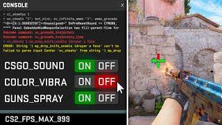 20 COMANDOS que VOCÊ PRECISA SABER no CS 2 mira treino fps cores desempenho [upl. by Alverta]
