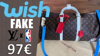 FAKE LOUIS VUITTON x NBA KEEPALL WISH [upl. by Ynnig]