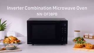 Panasonic quotInverterquot Grill Microwave Oven NNDF38PB [upl. by Eecal]