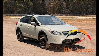 You can still get an SUV with a manual transmission 2013 Subaru XV Crosstrek 5 speed manual review [upl. by Nauhs]