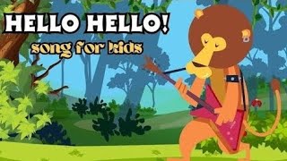 Hello Song for Kids Fun 🎶  SingAlong and Dance with Your Little Ones 👶🎉quot [upl. by Arreyt]