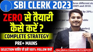 SBI CLERK 2024 Strategy Pre  Mains For Beginners amp Old Students Vijay Mishra [upl. by Meuse]