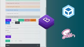 Customize Bootstrap 4 with Webpack  Webpack tutorials [upl. by Nivert]