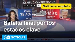 🔴 DW Noticias 5 noviembre Trump gana en Georgia y Carolina del Norte Noticiero completo [upl. by Navetse389]