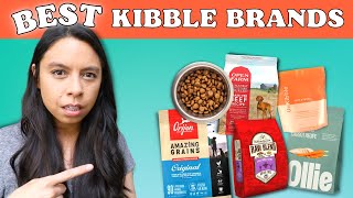 5 Best KIBBLE Brands Official Dog Food Review [upl. by Emerson106]