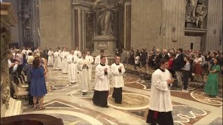 PONTIFICAL NORTH AMERICAN COLLEGE DIACONATE ORDINATIONS  20230928 [upl. by Hector]