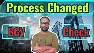 Process changed 🔥 BGV Check ☑ जरूर देखे 🔥How companies do background verification checks [upl. by Anerol]