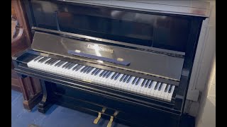 Grotrian Steinweg 120cm 1924 One of the best uprights ever made [upl. by Adnyc]