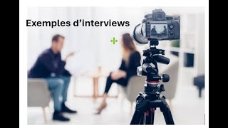 exemples dinterviews 2ème année collège [upl. by Iztim]